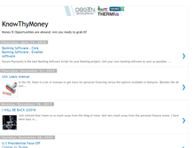 Tablet Screenshot of knowthymoney.com